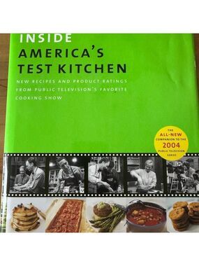 Cook's Illustrated Inside America's Test Kitchen Cookbook 2003